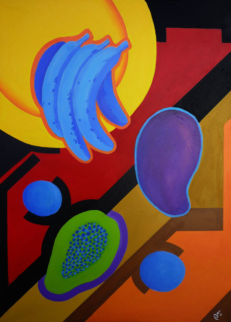 Daniel Jaen  'Fructose', created in 2011, Original Painting Oil.