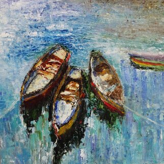 Indrani Ghosh: 'sailing boats oil painting', 2023 Oil Painting, Sailing. If you re looking for a unique and stunning piece of art to add to your collection, consider a sailing boats oil painting. These paintings capture the beauty and majesty of sailing boats as they cut through the water, with the bright blues of the sea and sky contrasting against ...