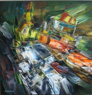 Artist: Sergei Inkatov - Title: autumnal kiss - Medium: Oil Painting - Year: 2016