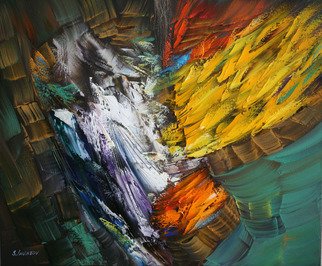 Artist: Sergei Inkatov - Title: oktober - Medium: Oil Painting - Year: 2020