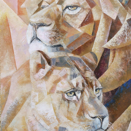 Lions By Ia Saralidze