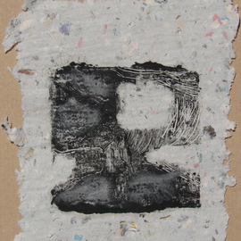 Tamar Sorkin Artwork abstract print on handmade paper, 2009 Other Printmaking, Abstract