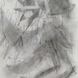 Jackson Tarver Artwork sketch 9, 2015 Pencil Drawing, Abstract
