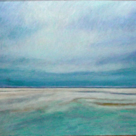 The Big Beach painting By Jane Mcnichol