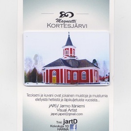 Jarmo Itniemi: 'Photo magnet', 2014 Color Photograph, Architecture. Artist Description:   Cathedral of KORTESJARVI Finland  ...