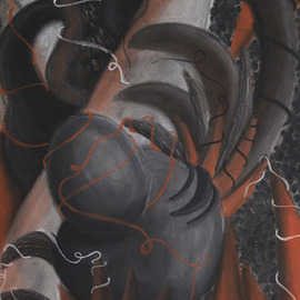 Jamie Boyatsis: 'Eight Legged Freak', 2013 Other Drawing, Abstract. 