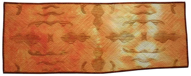 Artist Jean Judd. 'Rusted Lace 3' Artwork Image, Created in 2014, Original Textile. #art #artist