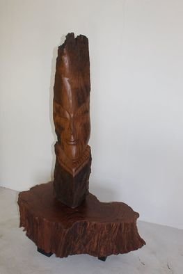 Elizabeth Caballero: 'teofilo', 2019 Woodworking Art, . A Madero Negro sculpture, hand- carved from a 200 year old tree. ...