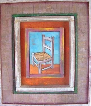 Artist: Jessica Dunn - Title: Lydias Chair - Medium: Oil Painting - Year: 2005
