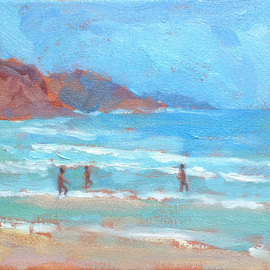 Beach Oil Paintings | Original Artwork For Sale ...