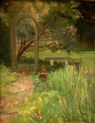Artist: Judith Fritchman - Title: Garden I - Medium: Oil Painting - Year: 2006