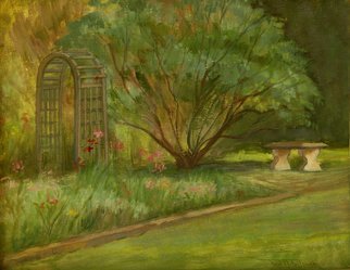 Artist: Judith Fritchman - Title: Garden II - Medium: Oil Painting - Year: 2006