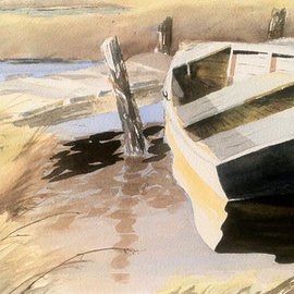 Docs Old Rowboat By Don Bradford
