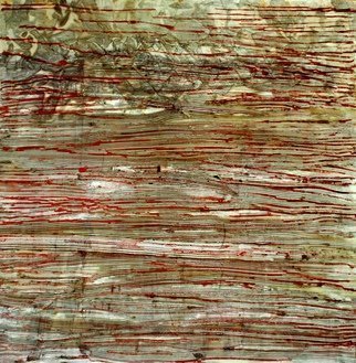 Jim Lively: 'Arteries', 2013 Other, Abstract.                  Acrylic, Pinot Noir Wine and Cabernet Sauvignon Wine on canvas. Part of 