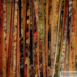 Metallic Abstract One By Jim Lively