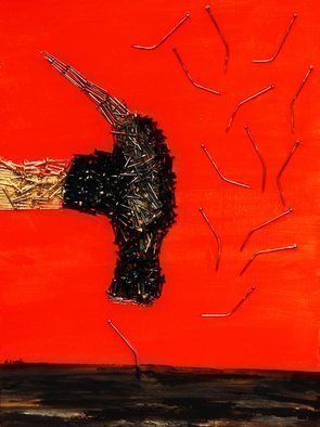 Artist: Jim Lively - Title: Nails Make Lousy Hammers - Medium: Mixed Media - Year: 2011