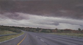 James Morin: 'Approaching Storm I', 2009 Oil Painting, Landscape. 