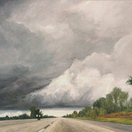 Approaching Storm Turnpike By James Morin
