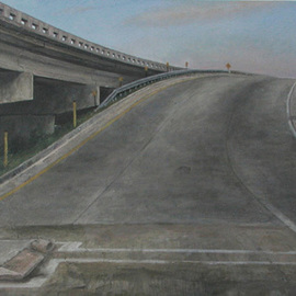 James Morin: 'EntranceII', 2003 Oil Painting, Landscape. 