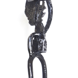 Jean-luc Lacroix Artwork GASTON, 2015 Steel Sculpture, Humor