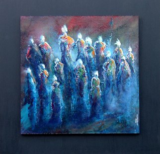 Artist: Jean-luc Lacroix - Title: HYMNE painting - Medium: Acrylic Painting - Year: 2015