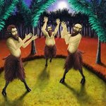 three satyrs singing By Joao Werner