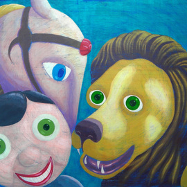 John Cielukowski Artwork Carousel, 2013 , Circus