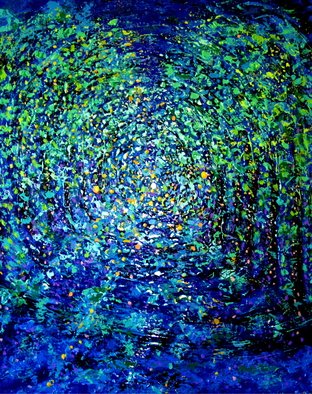 John E Metcalfe: 'Illumination', 2015 Acrylic Painting, Impressionism.   Florida, Artist, Original, Acrylic, contemporary fauvism, impressionism, expressionism, pointillism, color, light, texture,                ...