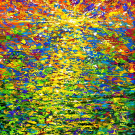 John E Metcalfe: 'Sunrise', 2015 Acrylic Painting, Impressionism. Artist Description:    Florida, Artist, Original, Acrylic, contemporary fauvism, impressionism, expressionism, pointillism, color, light, texture,     ...