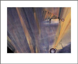 John Peter Glover: 'Aurora with Spheres', 2001 Other, Visionary. This is one of my more 