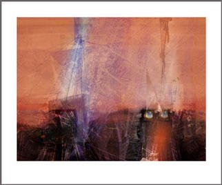 John Peter Glover: 'St Elmos Fire', 2001 Other, Visionary. More of a visionary landscape of sorts, this composition utilizes my drawings that are layered along with a couple of my digital photos. ...
