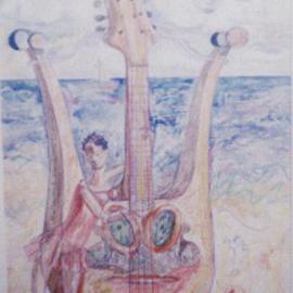 John Powell: 'Ocean Rhythm', 1998 Mixed Media, Music. Artist Description: From the music series. . . ...