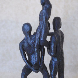 James Johnson: 'Kratos ', 2005 Bronze Sculpture, Figurative. Artist Description: archetype, nude, male, beauty, dance, erotic, fantasy, figurative, mystical, meditation, mythology, new age, spiritual, nudes ...