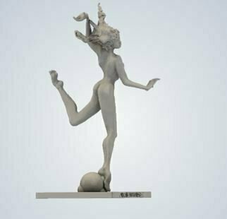 Artist: James Johnson - Title:  IRIS - Medium: Steel Sculpture - Year: 2019