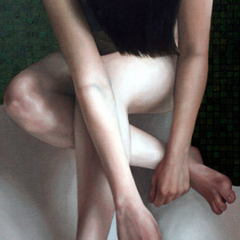 John Smyth: 'Sunder', 2007 Oil Painting, Figurative. 