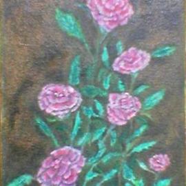 Jo Mari Montesa: 'Flower 1', 2007 Oil Painting, Still Life. Artist Description:  Oil painting on canvas. ...