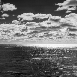 Jon Glaser Artwork Endless Clouds II, 2012 Black and White Photograph, Landscape