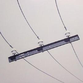 Jorge Llaca: 'Cables', 2001 Acrylic Painting, Urban. Artist Description: Painting SOLD on september 12, 2001.Sorry for the inconvenience....