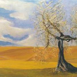 Jean Pierre Vets: 'Olivier', 1998 Oil Painting, Landscape. Artist Description: Olive tree in a tuscan landscape ( Italy)...