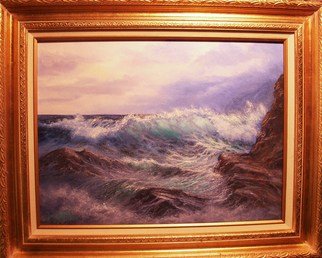 Artist: Joseph Porus - Title: The English Coast - Medium: Oil Painting - Year: 2006