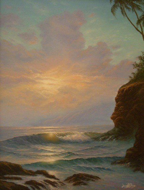 Joseph Porus  'The Ether', created in 1996, Original Painting Oil.