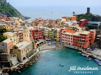 Jill Sneidman: 'VERNAZZA', 2015 Color Photograph, Landscape. Cinque Terre Region in Italy...