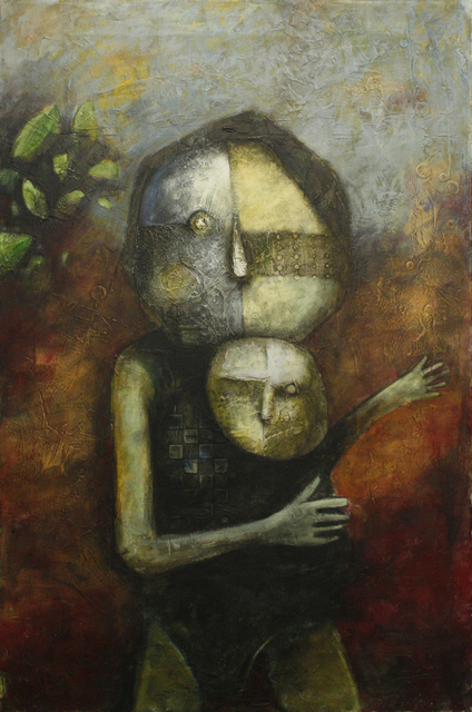 Juan Ramiro Torres  'Bien Padre', created in 2012, Original Painting Acrylic.