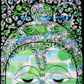Kailasam Theerdham: 'Tree of life in BUDDHA', 2014 Acrylic Painting, Animals. Artist Description:            This painting is created mainly based on the trees because we cant live without trees in the universe even animals also.This painting is made by acrylic painting is used on the canvas.Acrylic painting is a fast dry paint and canvas is most common support medium for ...