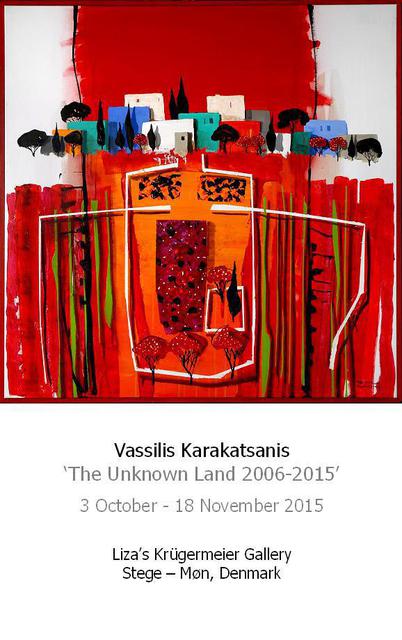 Vassilis Karakatsanis  'The Unknown Land ', created in 2015, Original Painting Acrylic.