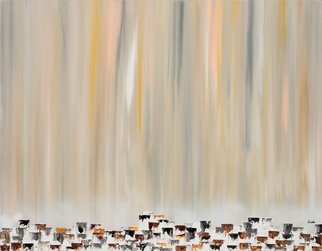 Artist: Karis Kim - Title: rainy afternoon1 - Medium: Acrylic Painting - Year: 2020