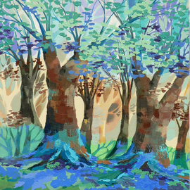 Trees 178 By Diane Kastensmith Bradbury
