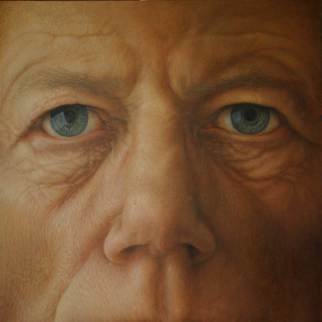 Artist: Michael Kehrlein - Title: self portrait - Medium: Oil Painting - Year: 2012
