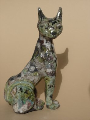 Kimberly King: 'untitled', 2007 Other Ceramics, Cats.  Raku ...