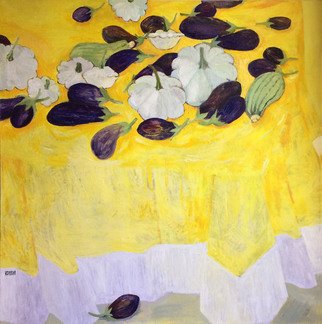 Artist: Kseniya Berestova - Title: yellow still life - Medium:  - Year: 2015